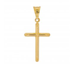 Křížek ze 14kt žlutého Zlata
