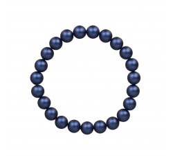 Dámský náramek z perel Swarovski Dark Blue