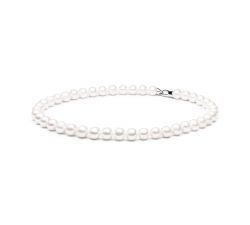 Luxusní náhrdelník z bílých Gaura perel