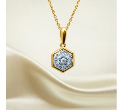 Luxusní diamantový náhrdelník ze zlata